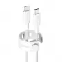 PanzerGlass empower™ by ® Racing 240W Καλώδιο USB-C σε USB-C | USB 2.0 | 1,2 m | Ασημί λευκό