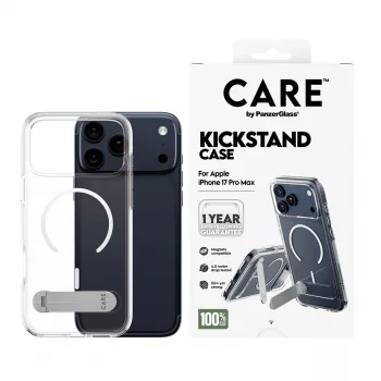 PanzerGlass CARE™ by ® Θήκη Διαφανής με Kickstand & MagSafe iPhone 17 Pro Max