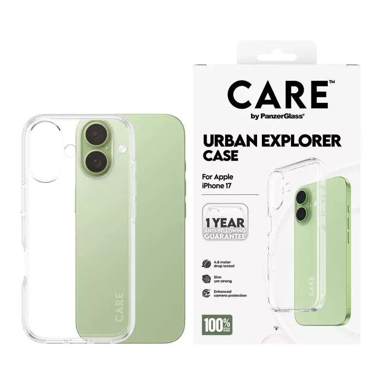PanzerGlass CARE™ by ® Urban Explorer Θήκη διαφανής iPhone 17