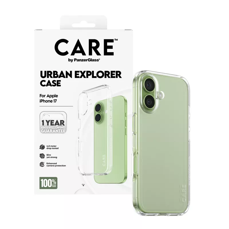 PanzerGlass CARE™ by ® Urban Explorer Θήκη διαφανής iPhone 17