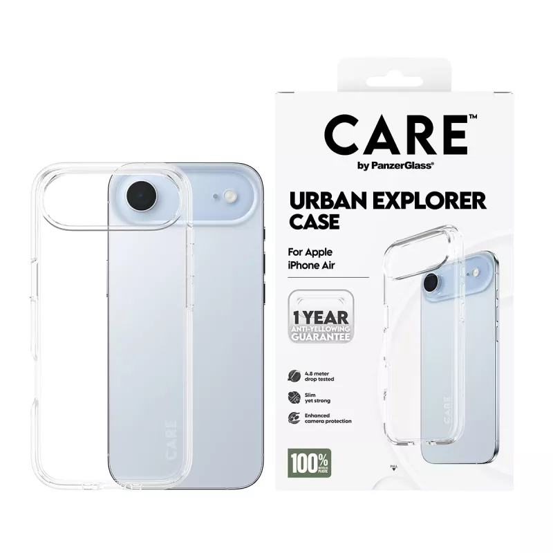 PanzerGlass CARE™ by ® Urban Explorer Θήκη διαφανής iPhone Air