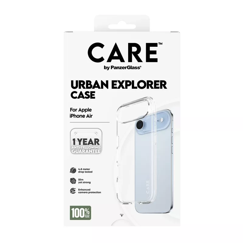 PanzerGlass CARE™ by ® Urban Explorer Θήκη διαφανής iPhone Air