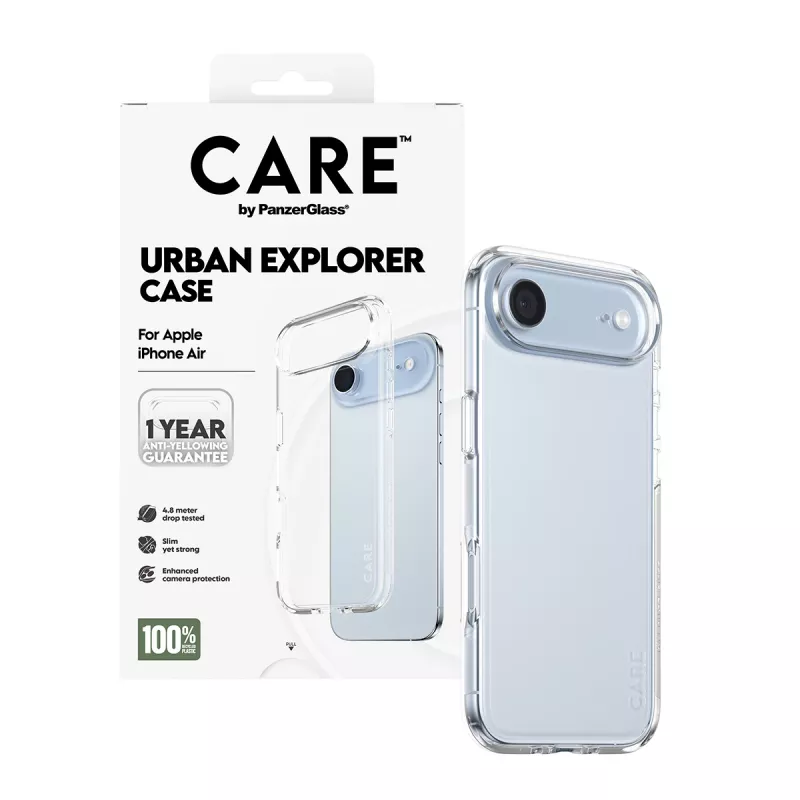PanzerGlass CARE™ by ® Urban Explorer Θήκη διαφανής iPhone Air