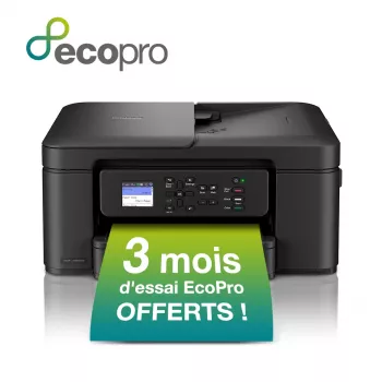 Broder 3-in-1 Συμπαγής Ασύρματος Εκτυπωτής Inkjet DCP-J1360DW, Inkjet, Έγχρωμη εκτύπωση, 1200 x 6000 DPI, Έγχρωμη αντιγραφή, A4, Μαύρο