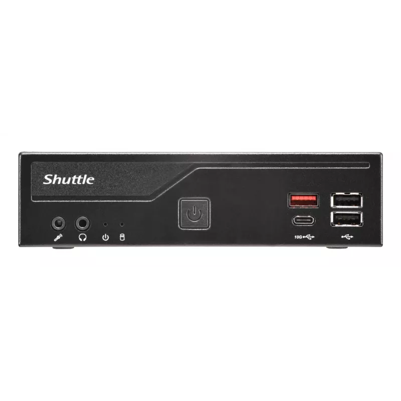 Computer Shuttle Barebone slim DH810 Intel SO-DDR5 μαύρο DH810 SHUTTLE