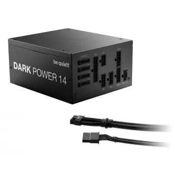 be quiet! Dark Power 14 850 W - 80 Plus Titanium Τροφοδοτικό 20+4 pin ATX ATX Μαύρο