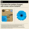 HP 937e EvoMore Κυανή Γνήσια Μελανοταινία