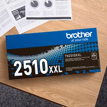 Μελανοταινία Brother TN2510XXL XXL Μαύρο, 3000 σελίδες, 1 τεμάχιο