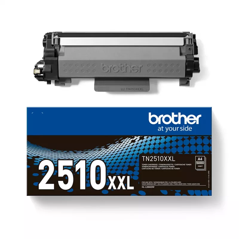 Μελανοταινία Brother TN2510XXL XXL Μαύρο, 3000 σελίδες, 1 τεμάχιο