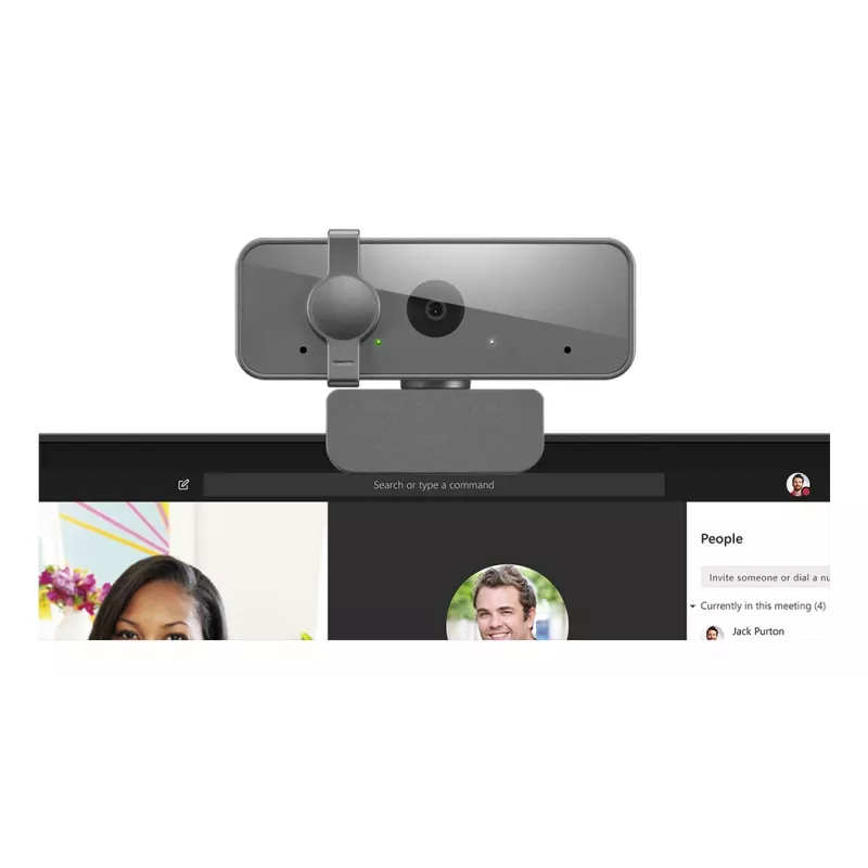 Lenovo GXC1S15023 Webcam 1920 x 1080 Pixel USB 2.0 Γκρι