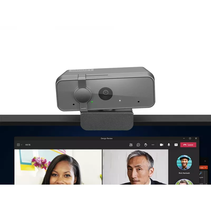 Lenovo GXC1S15023 Webcam 1920 x 1080 Pixel USB 2.0 Γκρι
