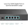 TP-Link SafeStream Gigabit Multi-WAN VPN Router, Ethernet WAN, Gigabit Ethernet, μαύρο