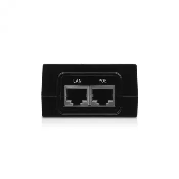 Προσαρμογέας PoE UBIQUITI POE-24-24W — 24 V PoE, 2 × RJ-45 Fast-Ethernet ports, 88×57×33 mm