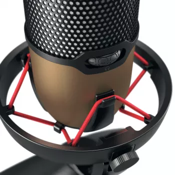 CHERRY UM 9.0 PRO RGB μαύρο, Copper επιτραπέζιο μικρόφωνο