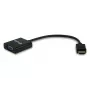 Equip προσαρμογέας HDMI σε HD15 VGA, HDMI Type A (Standard), VGA (D-Sub), αρσενικό, θηλυκό, Straight, Straight