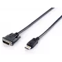 Equip καλώδιο DisplayPort σε DVI-D Dual Link, 2m, 2 m, DisplayPort, DVI-D, βύσμα αρσενικό, βύσμα αρσενικό, 1920 x 1200 Pixel