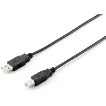 USB 2.0 Type A σε Type B καλώδιο Equip 128862 5,0 m μαύρο