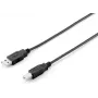USB 2.0 Type A σε Type B καλώδιο Equip 128862 5,0 m μαύρο