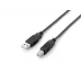 Equip USB 2.0 Type A σε Type B καλώδιο, 2,0 m, μαύρο