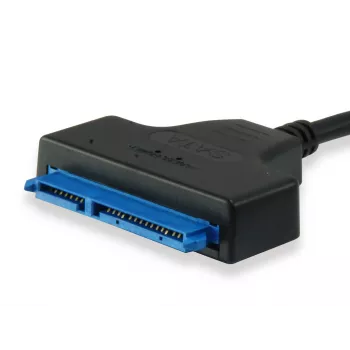 Equip καλώδιο USB Type C to SATA, μαύρο, 6 Gbit/s, 50 mm, 150 mm, 500 mm, 50 g