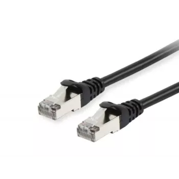 Equip Καλώδιο δικτύου Cat.6A S/FTP, 15m, μαύρο, 15 m, Cat6a, S/FTP (S-STP), RJ-45, RJ-45, μαύρο