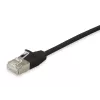 Equip Καλώδιο δικτύου Cat.6A F/FTP Slim, 0,5 m, μαύρο