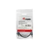 Equip Καλώδιο δικτύου Cat.6A F/FTP Slim, 0,5 m, μαύρο