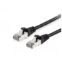 Equip Cat.6 S/FTP Patchkabel, 1,0 m, μαύρο