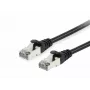 Equip Cat.6A S/FTP Patchkabel, μαύρο, 0,15 m