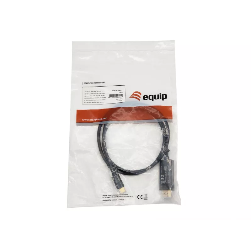 Καλώδιο Equip USB-C σε HDMI, M/M, 1,0m, 4K/30Hz