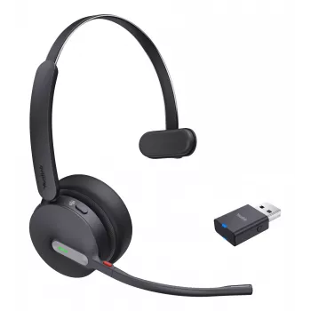 Yealink WH64 Hybrid Mono Teams Headset ασύρματο headset για γραφείο/callcenter Micro-USB Bluetooth μαύρο
