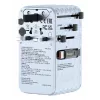 Verbatim Charge 'n' Travel 70W 2C retractable Universal Travel Adapter μπλε
