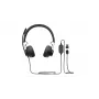 LOGITECH Zone Wired - USB-C / USB-A - ακουστικό - MSFT Teams Zone - μαύρο