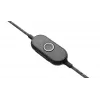 LOGITECH Zone Wired - USB-C / USB-A - ακουστικό - MSFT Teams Zone - μαύρο