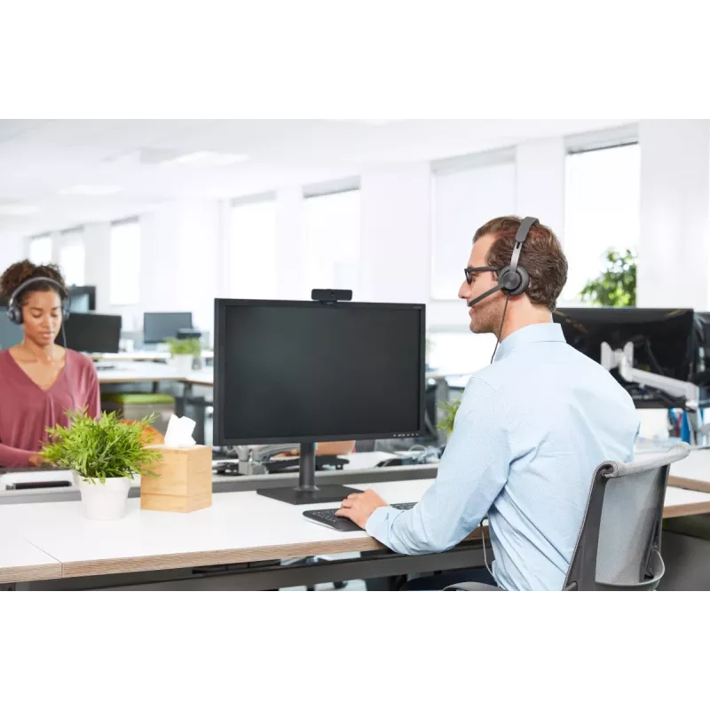 LOGITECH Zone Wired - USB-C / USB-A - ακουστικό - MSFT Teams Zone - μαύρο