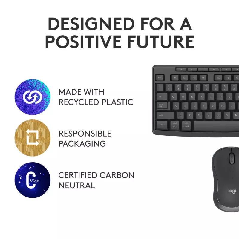 LOGITECH Mk370 Combo For Business Graphite Qwertz γερμανικό