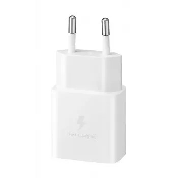 Φορητός φορτιστής Samsung EP-T1510NWEGEU, 15W USB-C, 100–240V AC, εσωτερικού χώρου, λευκό