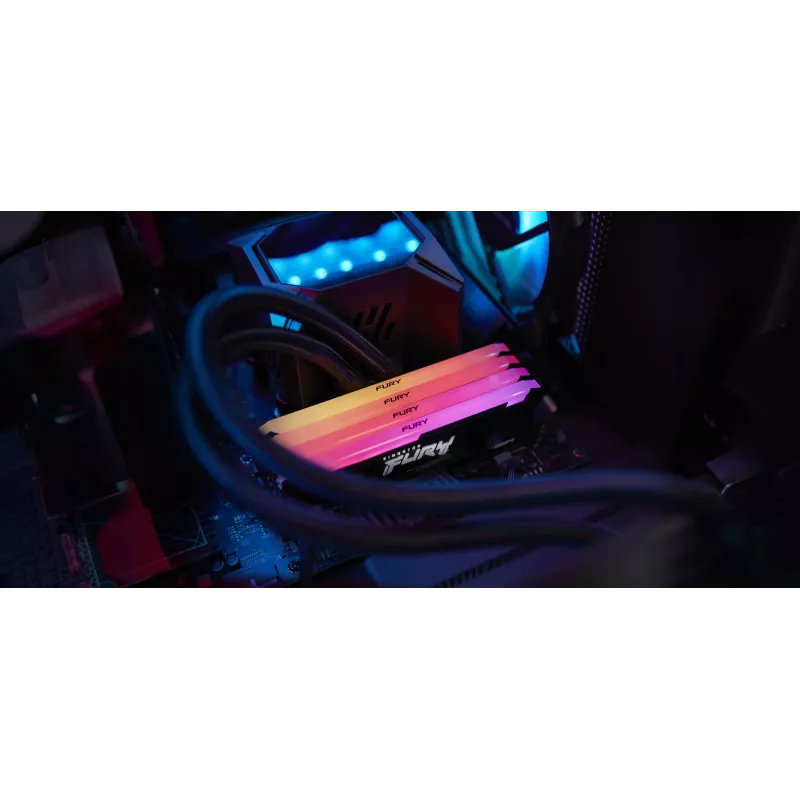 Kingston Technology FURY Beast 8GB 3200MT/s DDR4 CL16 DIMM RGB