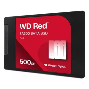 WESTERN DIGITAL SSD - WD Red SA500 - 500 GB - SATA 6 Gbit/s - 2,5 inch