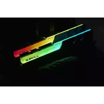 DIMM 16 GB DDR4-3000 (2x 8 GB) Dual-Kit, Μνήμη RAM μαύρο, F4-3000C16D-16GTZR, Trident Z RGB, INTEL XMP
