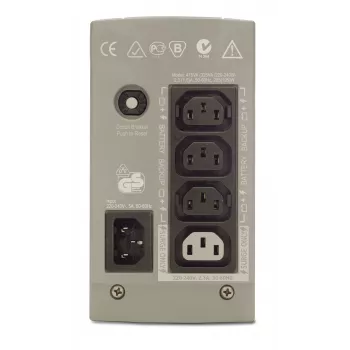 APC Back-UPS CS 325 χωρίς λογισμικό αδιάλειπτη παροχή ισχύος (UPS) 0,325 kVA 210 W