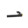 APC AP9565 Basic PDU για rack, 1U, μονοφασική, 16 A, 208/230 V, 3680 W, 12 έξοδοι C13, είσοδος C20, καλώδιο 2,5 m, μαύρη