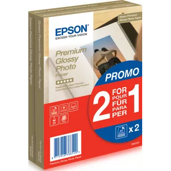 Epson Premium Glossy Photo Paper - 10x15cm - 2x 40 φύλλα