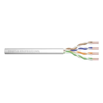 DIGITUS καλώδιο Ethernet - Cat 5e - U/UTP - AWG 24/1 - 305 m - γκρι