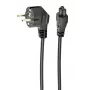 Gembird PC-186-ML12 καλώδιο τροφοδοσίας, CEE 7/7 σε C5, 1,8 m, VDE, μαύρο