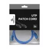 GEMBIRD καλώδιο patch - Cat 5e - UTP - 1m - μπλε