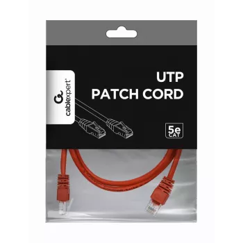 GEMBIRD Καλώδιο Patch - Cat 5e - UTP - 2m - κόκκινο
