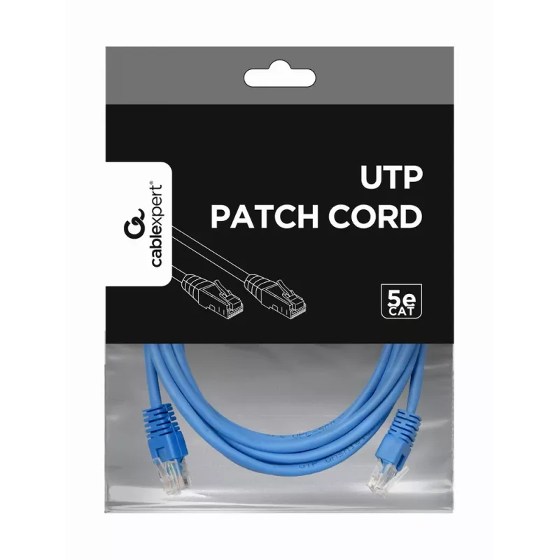 GEMBIRD Καλώδιο Patch - Cat 5e - UTP - 3 m - μπλε