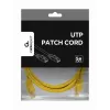 GEMBIRD Καλώδιο Patch - Cat 5e - UTP - 3m - κίτρινο