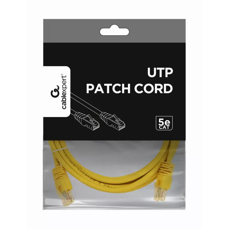 GEMBIRD Καλώδιο Patch - Cat 5e - UTP - 3m - κίτρινο